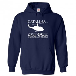 Catalina Wine Mixer Featuring Prestige Worldwide with Air Chopper Comic Unisex Kids and Adults Pullover Hoodie									 									 									